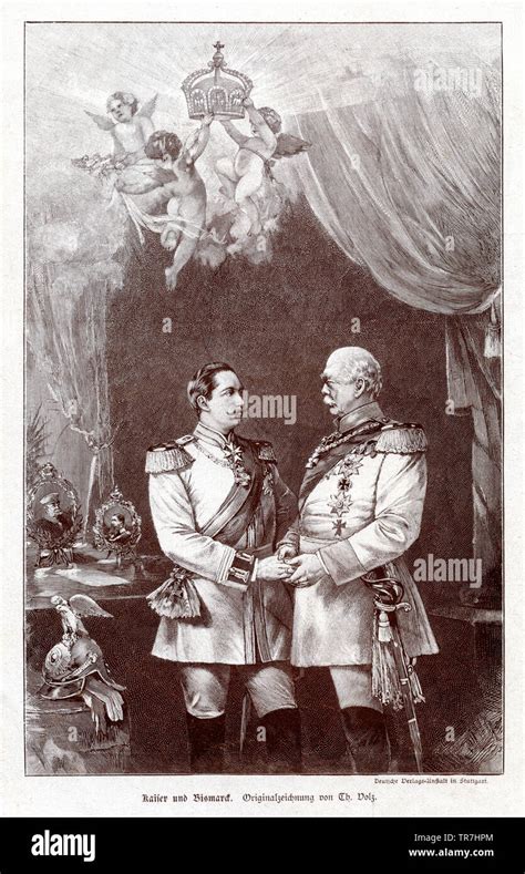 Kaiser wilhelm ii and otto von bismarck hi-res stock photography and ...