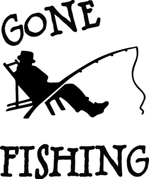 gone fishing clipart black and white 10 free Cliparts | Download images on Clipground 2024