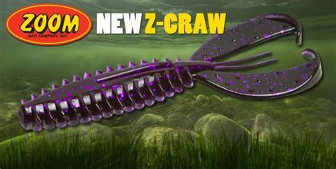 The Zoom Z-Craw from Zoom Bait Company | Bass fishing, Bass fishing tips, Bass fishing lures