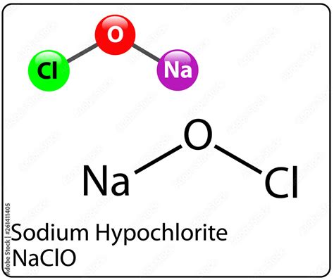 Sodium Hypochlorite 3d Structure