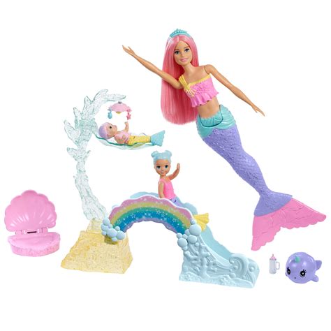 Mattel Barbie Dreamtopia Mermaid Nursery Playset with Doll