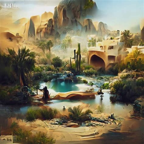 Desert oasis – Artofit