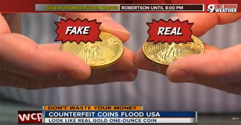 Fake Gold Coins! Be careful where you buy!