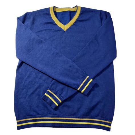 Oswal Winter Royal Blue School Sweater at Rs 70/piece in Ludhiana | ID ...