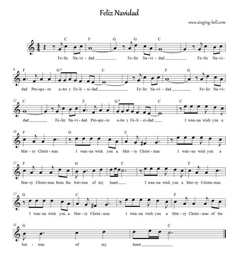 How to Play Feliz Navidad - Piano Chords, Sheet Music