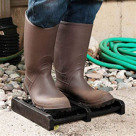 JobSite Boot Scrubber Brush Mat - Scrub & Scrape Muddy Shoes – Foot Matters