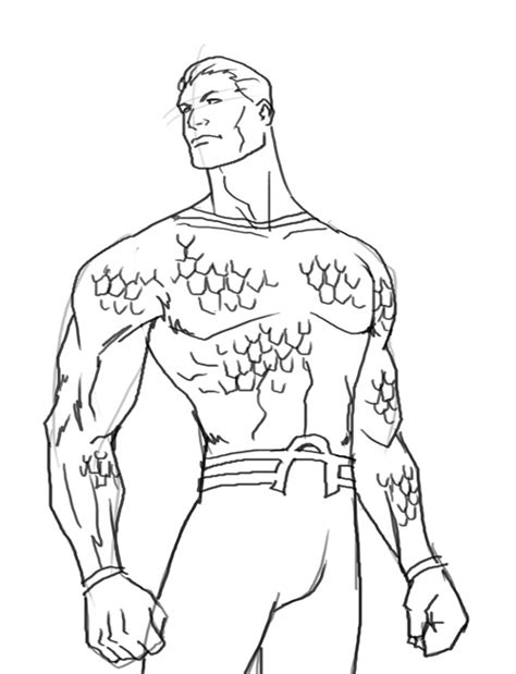 Aquaman Drawing at GetDrawings | Free download