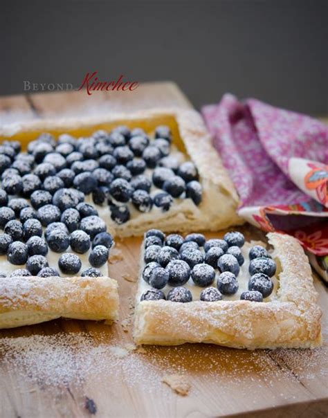 Easy Blueberry Tart | Beyond Kimchee | Recipe | Blueberry tart, Blueberry recipes, Frozen puff ...