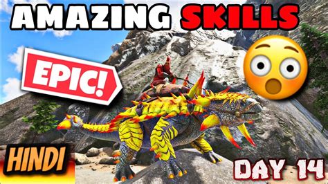 THIS DINOSAUR CAN COLLECT METALS ! | ARK SURVIVAL EVOLVED IN HINDI DAY ...