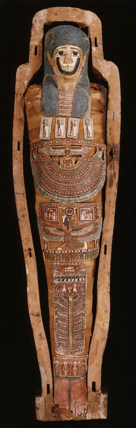 Egyptian mummy and coffin, 150 BC - 40 AD. | Egyptian mummies, Ancient ...