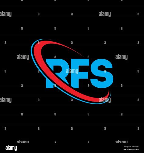 RFS logo. RFS letter. RFS letter logo design. Initials RFS logo linked with circle and uppercase ...