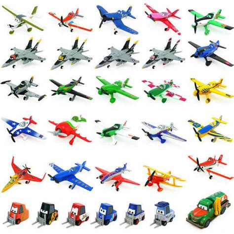 Disney Pixar Planes Ripslinger Pitty1 55 Diecast Metal Toy Model Plane ...