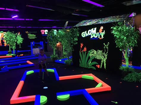 Glow Putt Mini Golf in Scottsdale - Phoenix With Kids