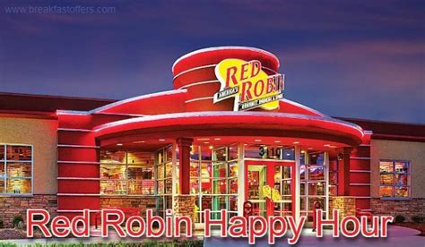 Red Robin Happy Hour Menu | Family Friendly Restaurant