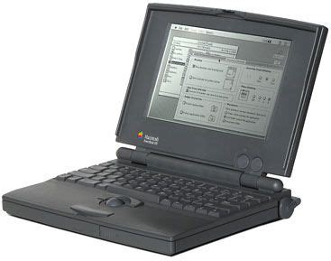 Apple introduces the PowerBook 100, its first hit portable computer ...