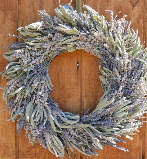 Trademark Sage and Lavender Wreath - Sage Creations Organic Farm