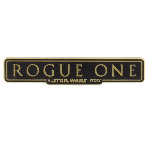 Disney Star Wars Pin - Star Wars Rogue One Logo