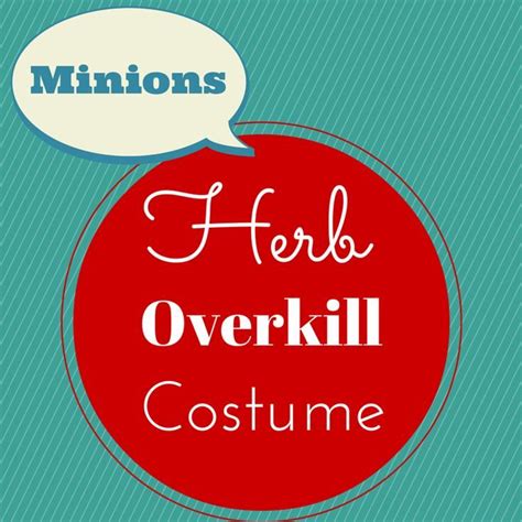 This Herb Overkill Costume will go perfect as a pair with Scarlet Overkill for couples dressing ...