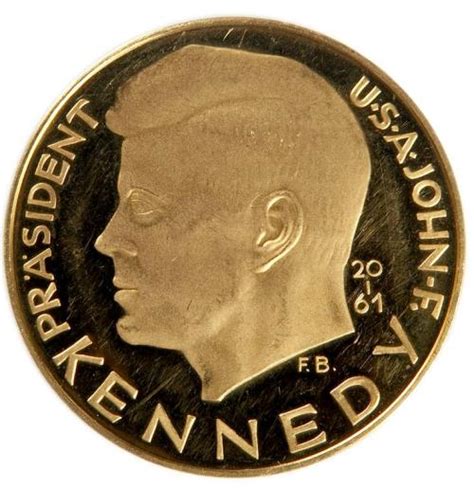 John F. Kennedy Inauguration Medal – All Artifacts – The John F. Kennedy Presidential Library ...