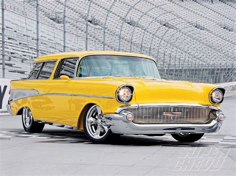 1957 Chevy Nomad - Custom Tri-Five Wagon Restomod - Super Chevy Magazine