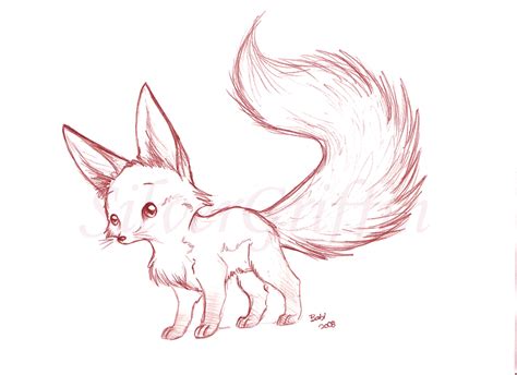 Fennec Fox by silvergriffin on DeviantArt