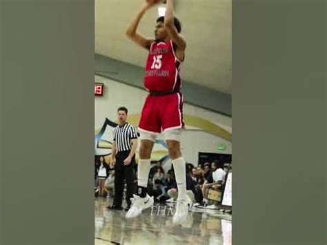 Christian Horry taking after his dad, with clutch shots! - YouTube