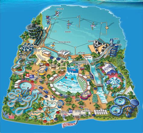 Florida Disneyland: Water Parks Maps Top 7-Seven Us