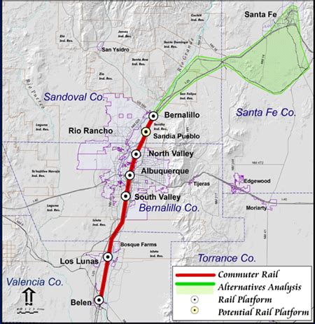 Rail Runner Map