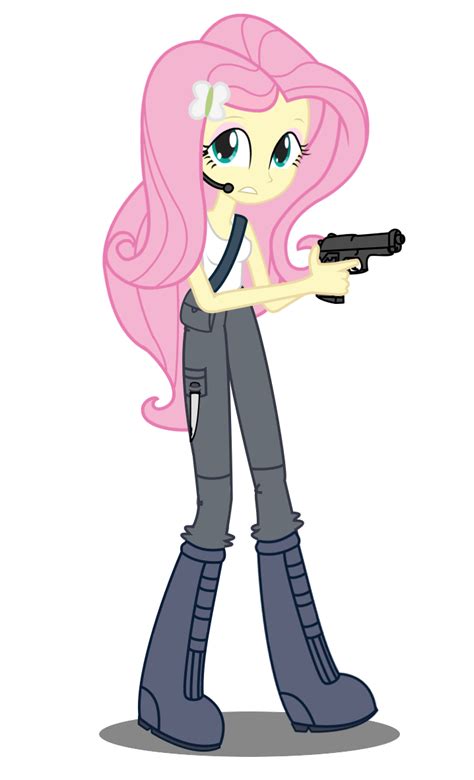 Equestria Girls Fluttershy zombie apocalypse by Gioku on DeviantArt