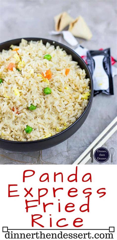 Panda Express Fried Rice Copycat Recipe [VIDEO] - Dinner, then Dessert