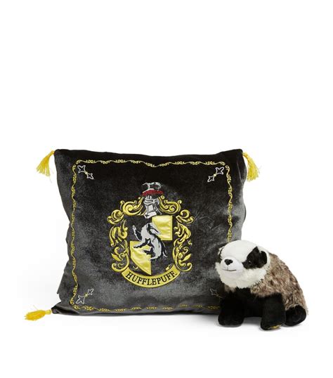 Harry Potter Hufflepuff House Mascot and Cushion (34cm) | Harrods UK