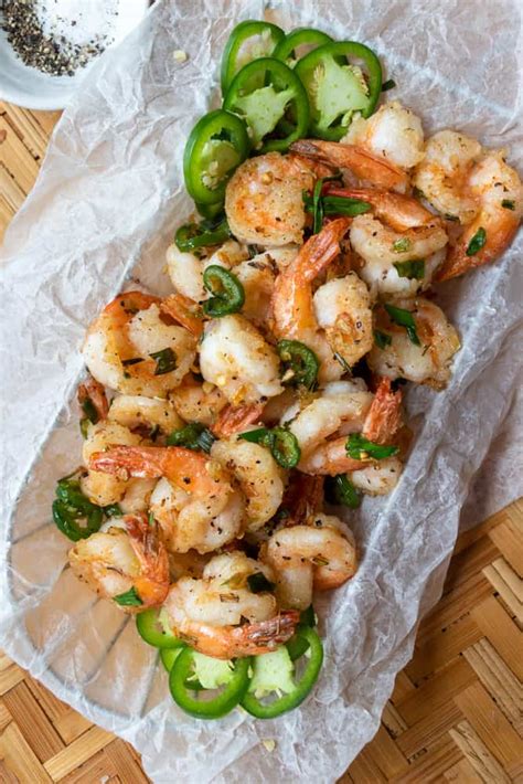 Salt & Pepper Shrimp (Gluten Free, Paleo) - a dash of dolly