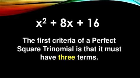 Basic Guide on Perfect Square Trinomial – Get Education