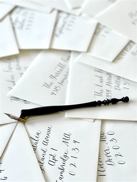 Envelope Addressing Calligraphy — To The Point Calligraphy