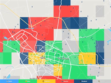 Craiova Neighborhood Map