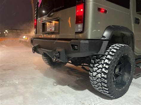 REAR BUMPER HUMMER H2 2003-2009