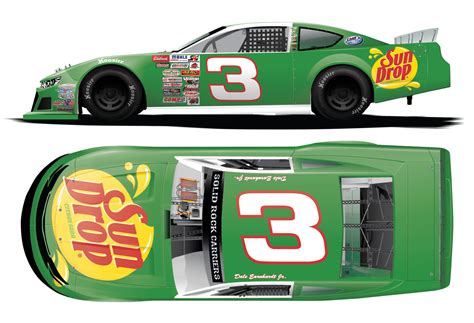 Dale Earnhardt Jr. to run a No. 3 Sun Drop car in return to late model ...