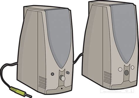 Technology Clipart-portable speakers clipart