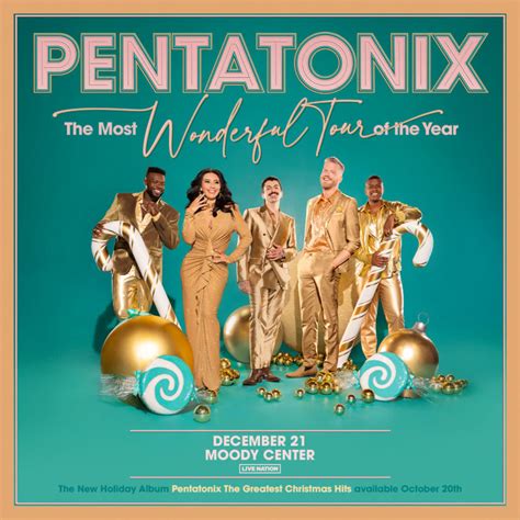 Pentatonix The Most Wonderful Tour of the Year in Austin at Moody