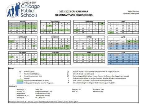 CPS plans Aug. 22 return; proposed 2022-2023 academic calendar has ...