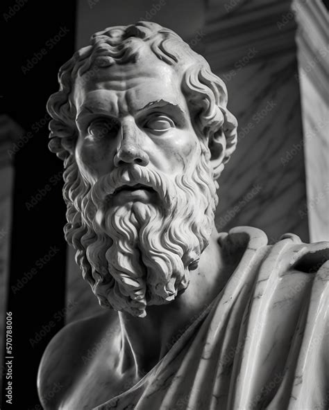 Epictetus Ancient Greek Philosopher Stock Photo | Adobe Stock