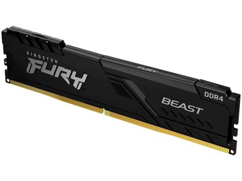 Kingston RAM DDR4 16GB 3200 FURY Beast Black, CL16 KF432C16BB/16 | Ram ...