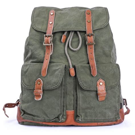 Vintage Canvas Backpack - Gootium