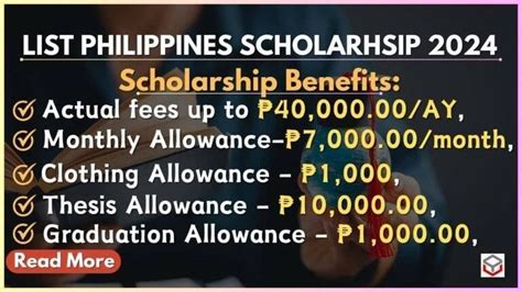 Top 5 Scholarship For College Students Philippines - Apply Now