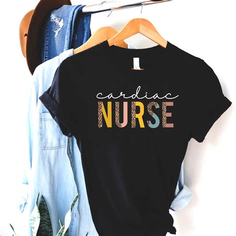 Cardiac Nurse Shirt Cardiac ICU Nurse Nursing Student | Etsy