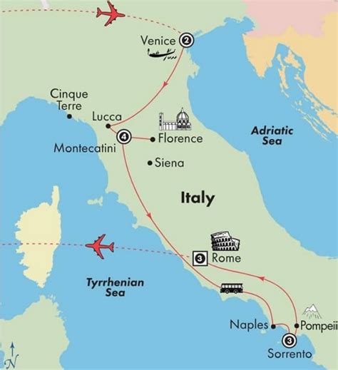 Venice, Tuscany, Amalfi Coast, Rome Italy Tour Package With Air ...