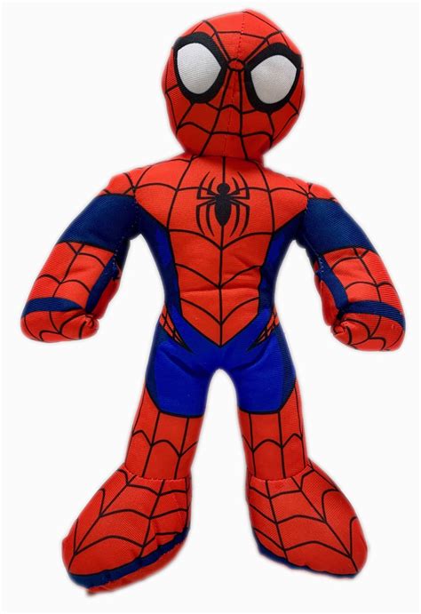 Marvel Spiderman Classic 14 Inch Stuffed Plush Toy - Walmart.com