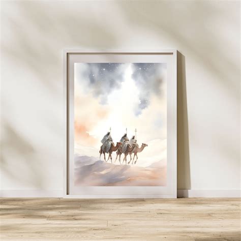 Nativity Scene Three Wise Men DIGITAL Downloadchristmas - Etsy