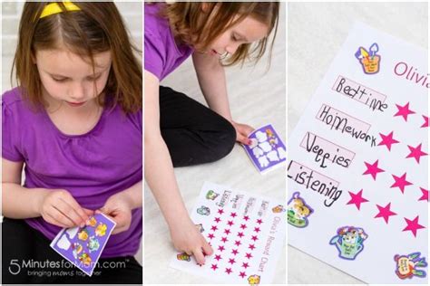 Kids #DIY Reward Chart with Faith that Sticks stickers! #printable Reward Chart Kids, Kids ...