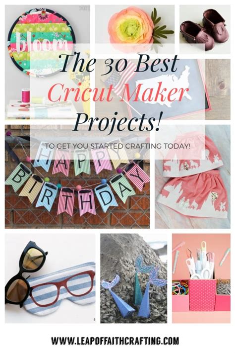 The Best Cricut Maker Projects to Get Started with Your Machine! - Leap of Faith Crafting